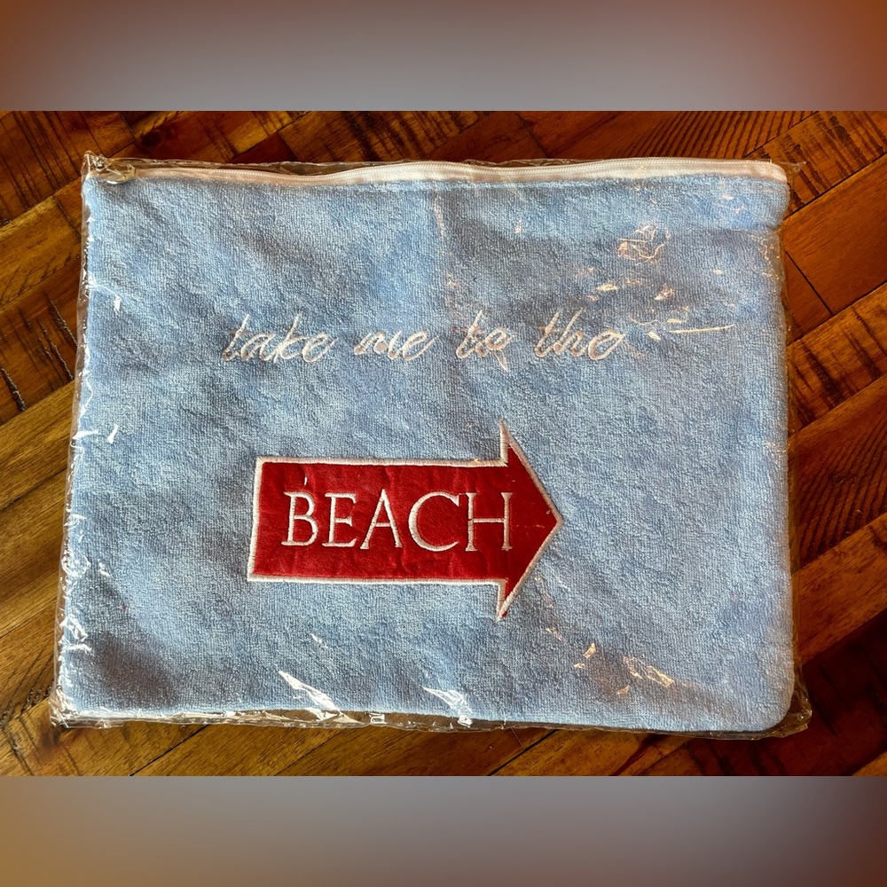 Cruise Club Terrycloth Wet/Dry Bathing Suit Bag